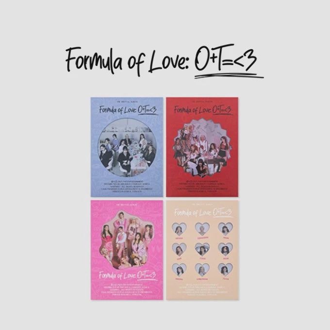 TWICE: 3rd Album [Formula of Love: O+T=&lt;3]