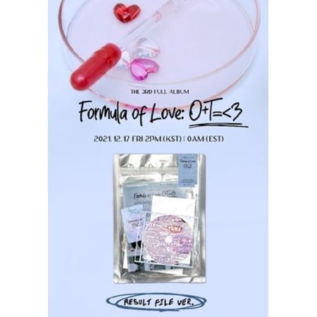 TWICE: 3rd Album [Formula of Love: O+T=&lt;3] - Result file ver.