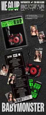 BABYMONSTER: 2nd Mini Album [WE GO UP] - Mini Beam Keyring ver.