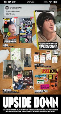 Chanyeol: 2nd Mini Album [Upside Down] - Selfie ver.