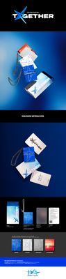 TXT (Tomorrow x Together): 4th Full Album [The Star Chapter : TOGETHER] - Random Mini Book Keyring ver.