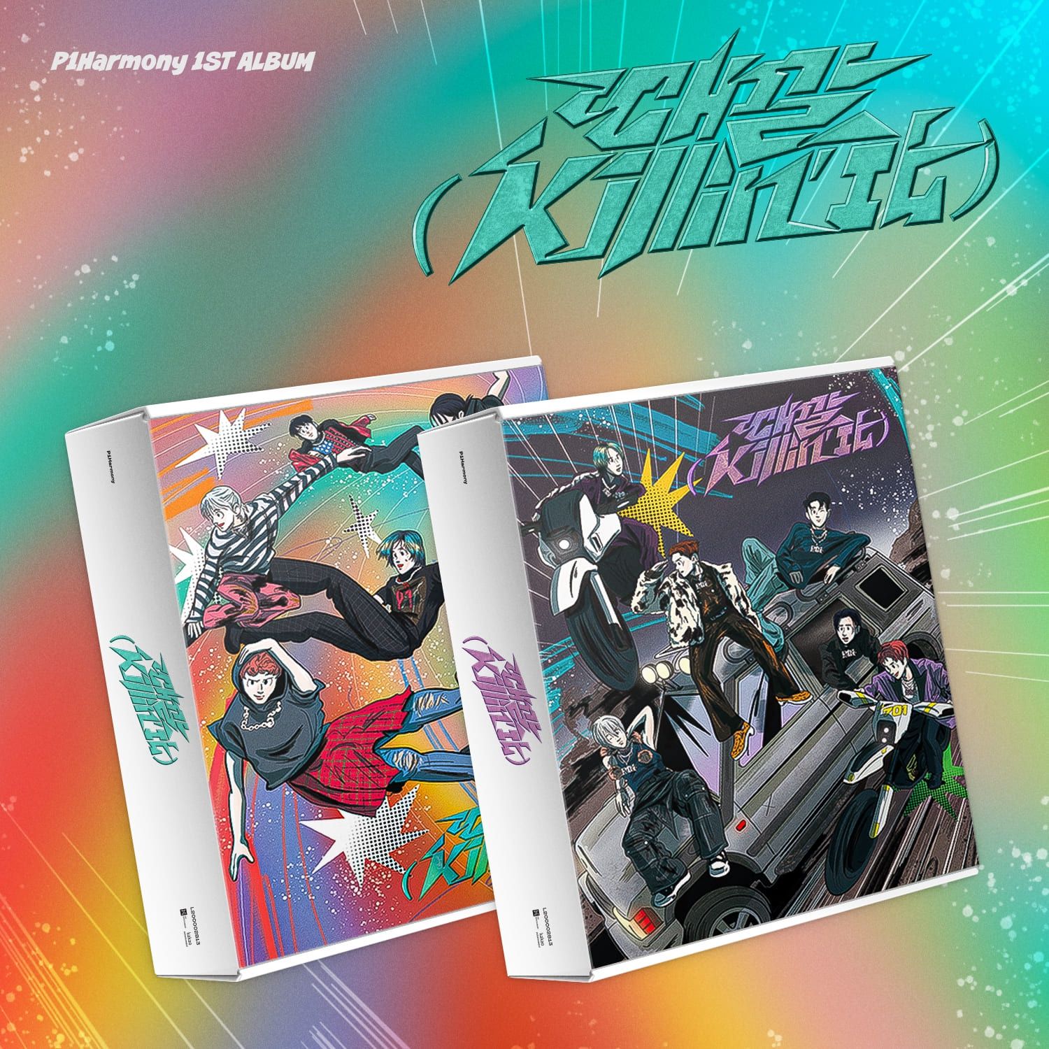 P1Harmony: 1st Album [때깔 (Killin' It)] - Random ver.