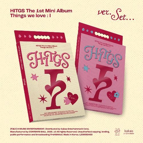 HITGS: 1st Mini Album [Things we love : I] - Random ver.