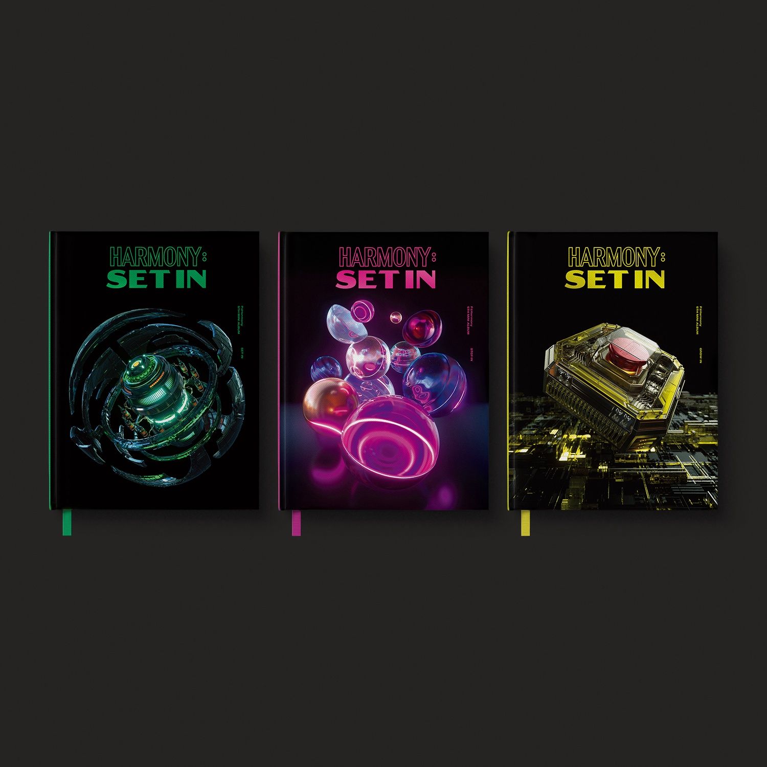 P1Harmony: 5th Mini Album [HARMONY : SET IN] - Random ver.