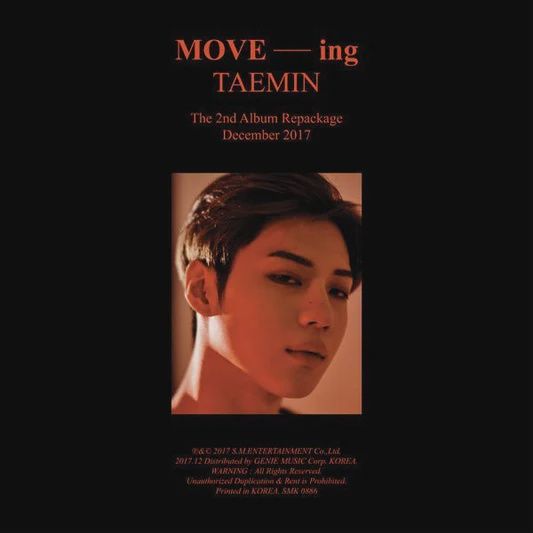 Taemin (SHINee): 2nd Album Repackage [MOVE-ing]