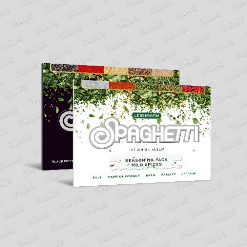 LE SSERAFIM: 1st Single Album [SPAGHETTI] - Weverse ver.