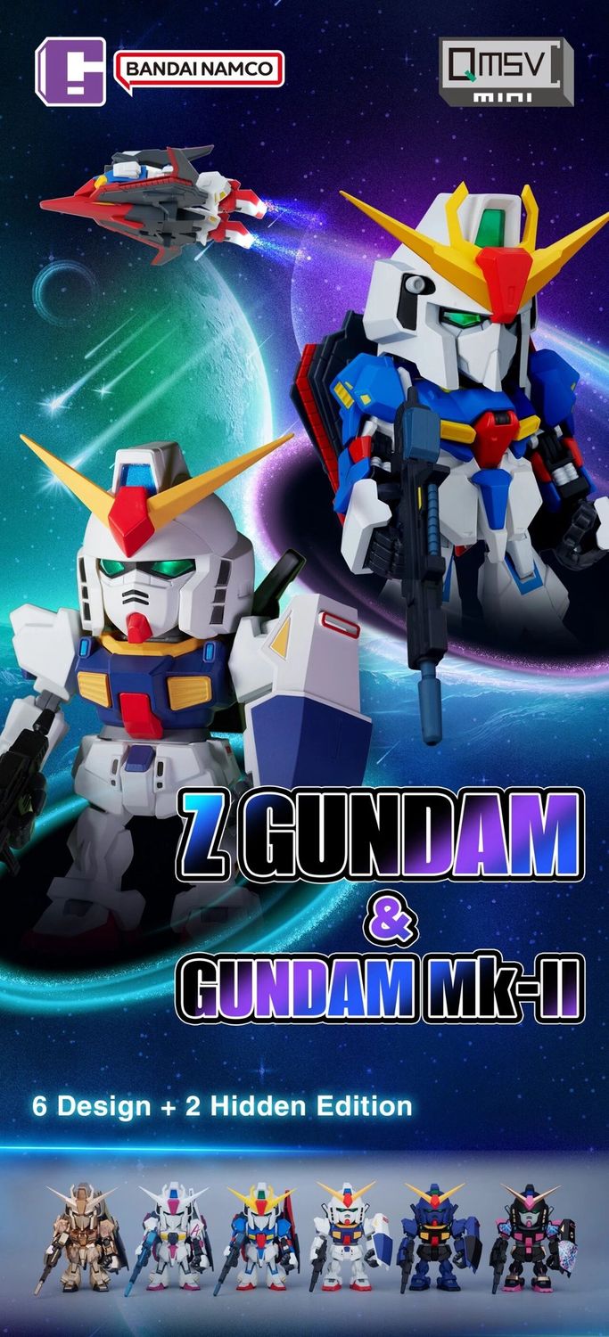 QMSV Mini: Z Gundam &amp; Gundam Mk-II