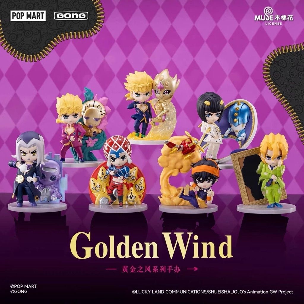 Jojo: Golden Wind Series