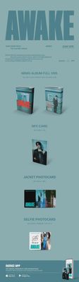 Jang Dongwoo (Infinite): 2nd Mini Album [AWAKE] - 3AM ver.