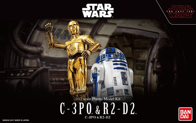 Star Wars: 1/12 C-3P0 &amp; R2-D2