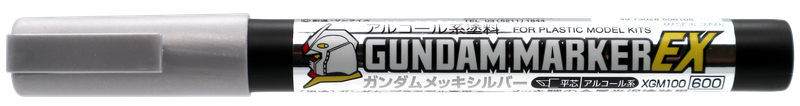 Gundam Marker EX: Gundam Plated Silver