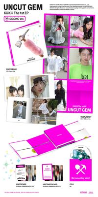KiiiKiii: 1st EP Album [UNCUT GEM] - Digging ver.