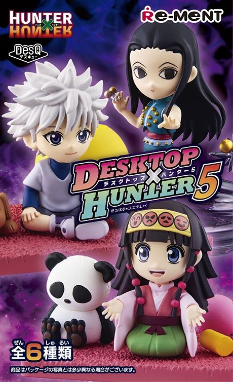 DesQ: HUNTER×HUNTER - DESKTOP HUNTER 5, Size: Blind Box
