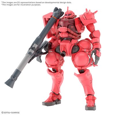 HG GQ  Char's Zaku