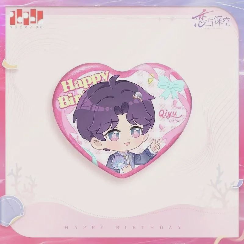 Love and Deepspace: Rafayel 2025 Birthday Series Boundless Seas - Chibi Pin
