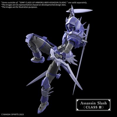 30MF Class Up Armor - Liber Assassin Slash