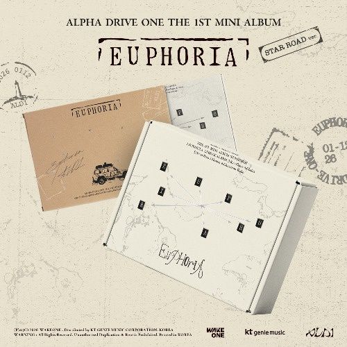 ALPHA DRIVE ONE (ALD1): 1st Mini Album [EUPHORIA] - Star Road ver.