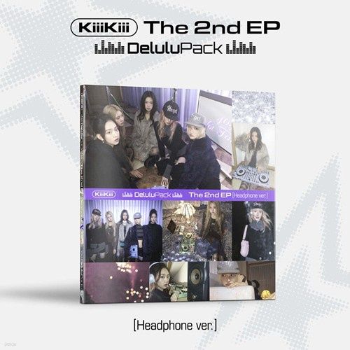KiiiKiii: 2nd EP [Delulu Pack] - Headphone ver.