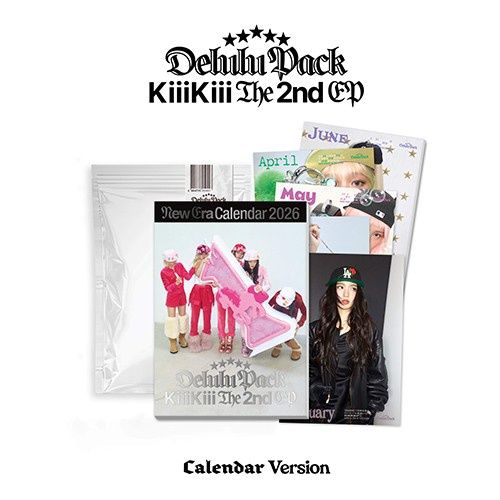 KiiiKiii: 2nd EP [Delulu Pack] - Calendar ver.