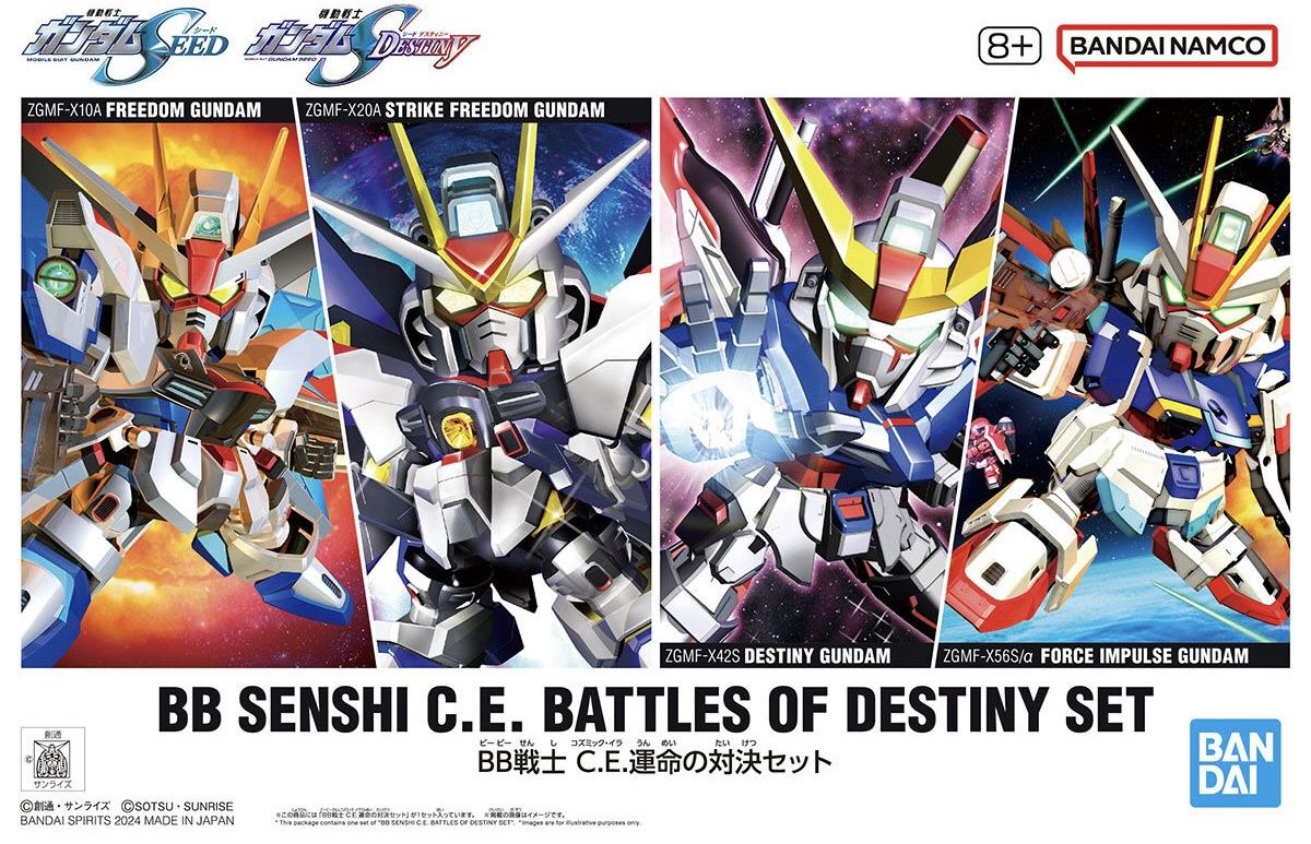 BB Senshi: C.E. Battles of Destiny Set