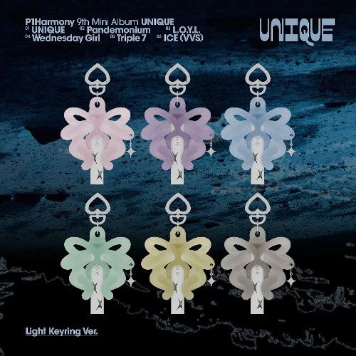 P1Harmony: 9th Mini Album [UNIQUE] - Light Keyring ver.
