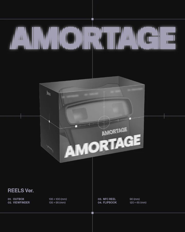 Jisoo: 1st Mini Album [AMORTAGE] - Reels ver.