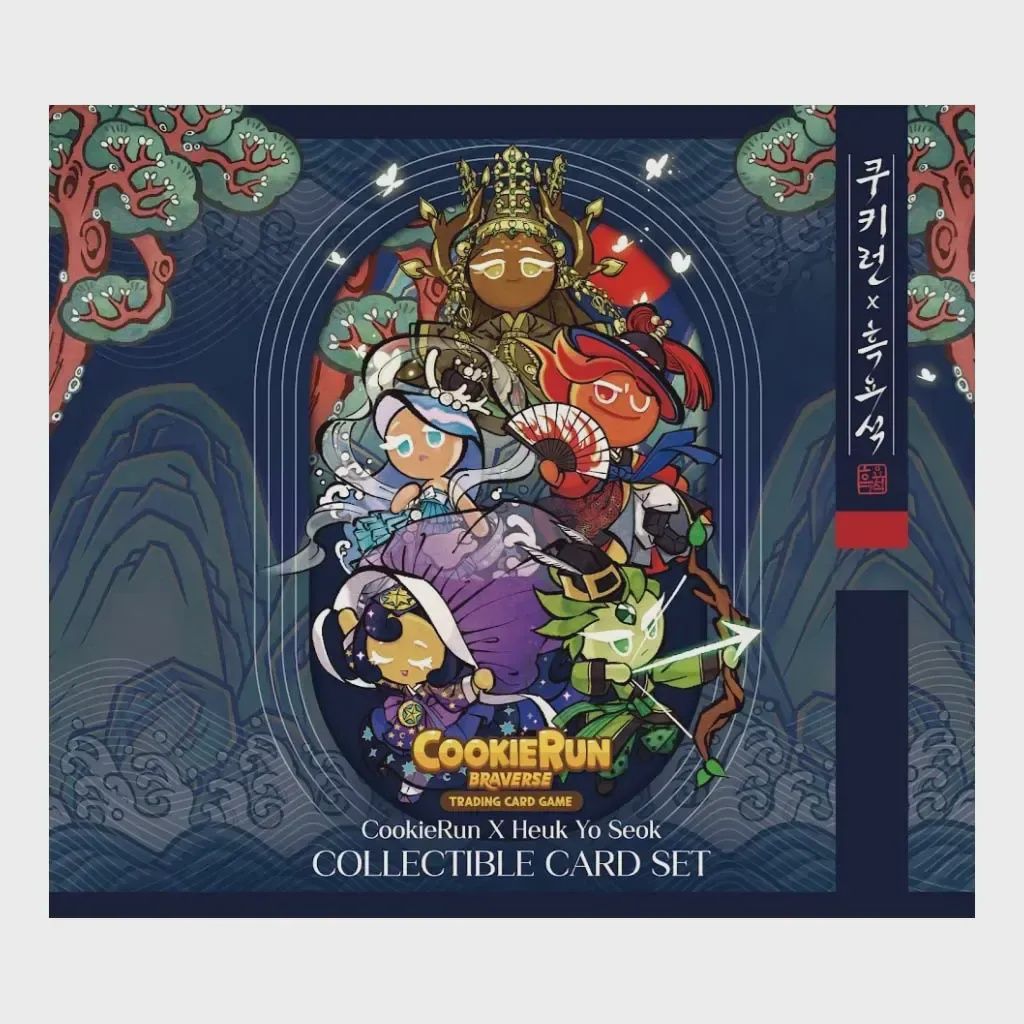 CookieRun: Braverse X Heuk Yo Seok Card Set