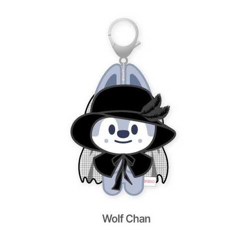 Stray Kids: [DO IT] - SKZOO Costume Magnet Plush Keyring, Character: Wolf Chan