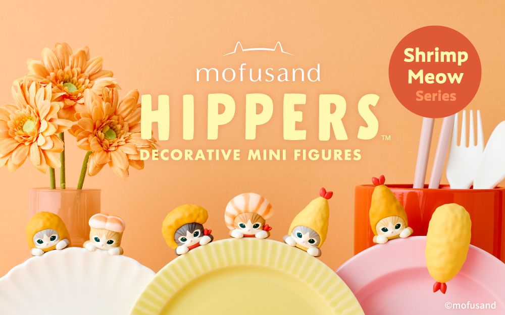 HIPPERS: Mofusand - Shrimp Meow Series