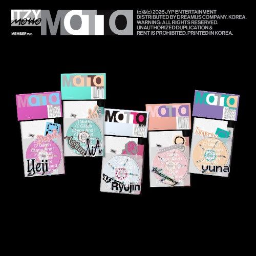 ITZY: 12th Mini Album [Motto] - Member ver.