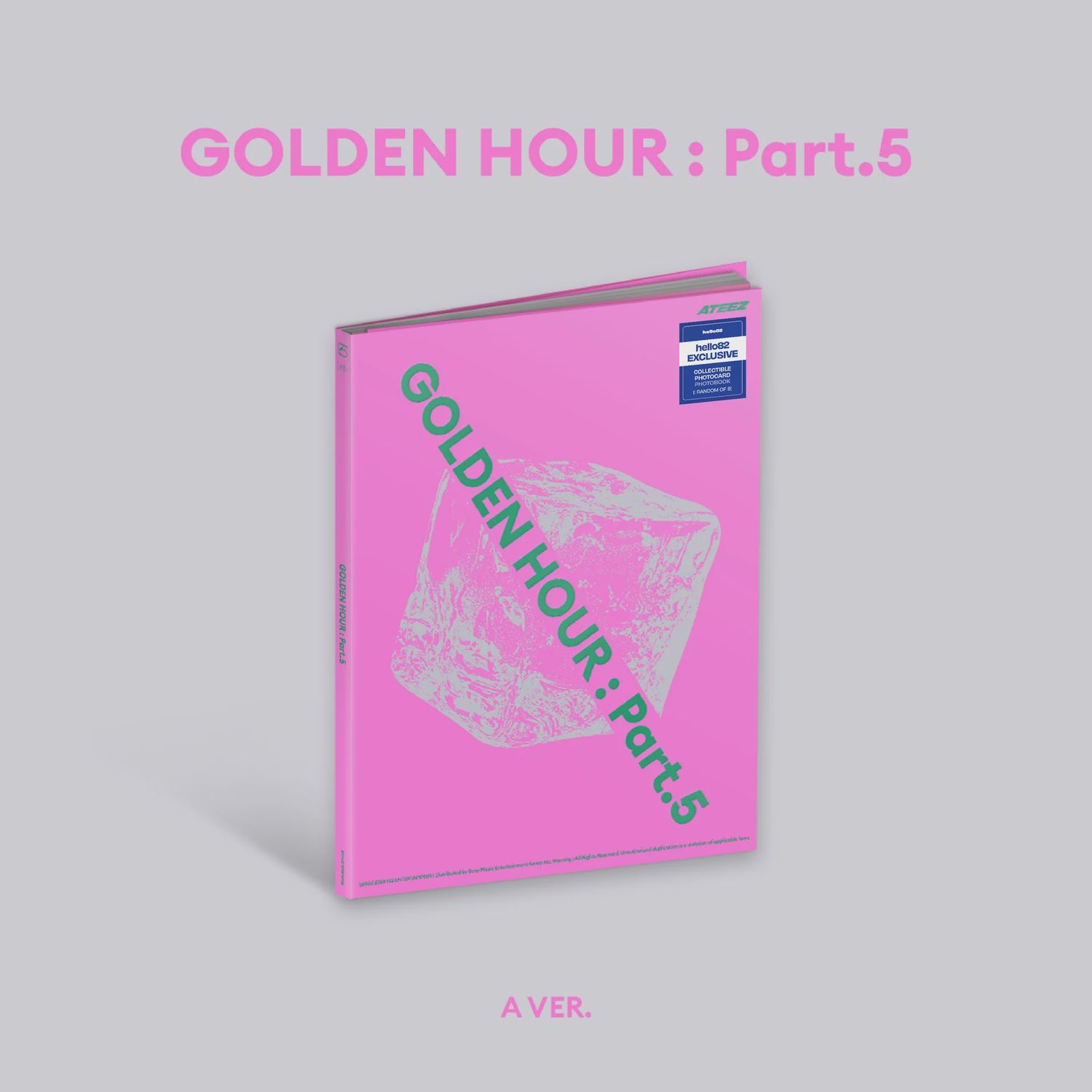 ATEEZ: 14th Mini Album [GOLDEN HOUR : Part.5] (hello82 [POP-UP Exclusive]), Version: A