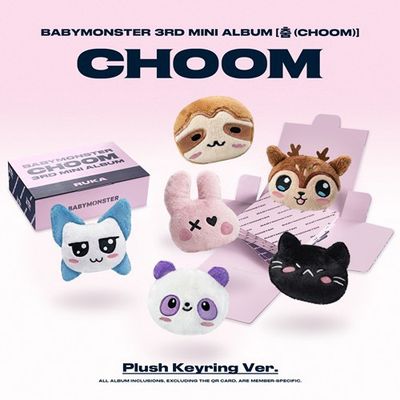 BABYMONSTER: 3rd Mini Album [CHOOM] - Plush Keyring ver.