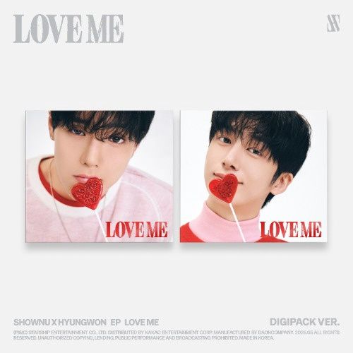 SHOWNU X HYUNGWON (Monsta X): 2nd Mini Album [LOVE ME] - Digipack ver.