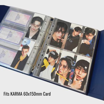 K-KEEP: A4 Plus 6 Pocket Pages - Vertical Strip Bookmark 71 x 157 mm (10)
