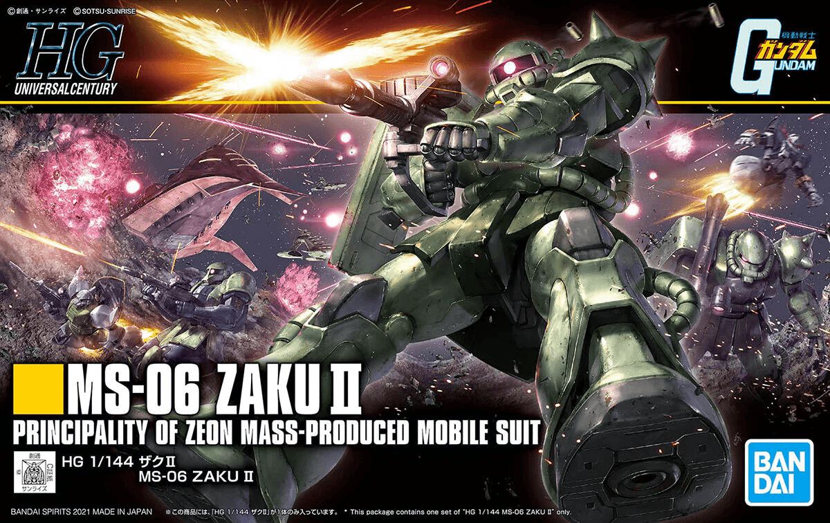HG MS-06 Zaku II