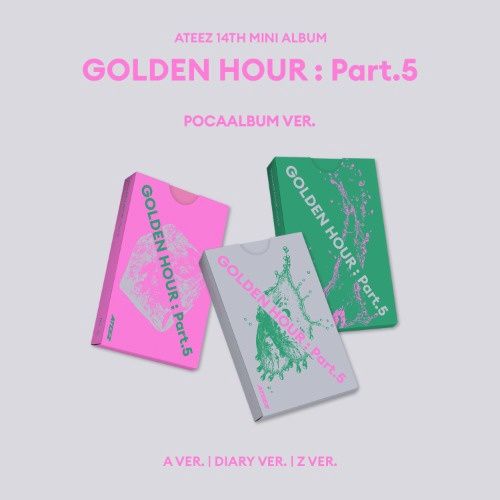 ATEEZ: 14th Mini Album [GOLDEN HOUR : Part.5] - POCAALBUM ver.