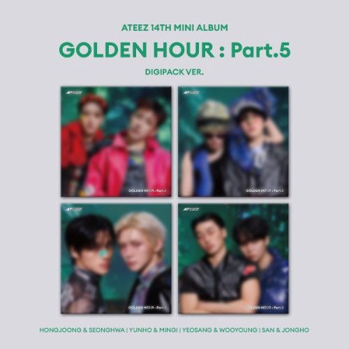 ATEEZ: 14th Mini Album [GOLDEN HOUR : Part.5] - Unit Digipack ver.