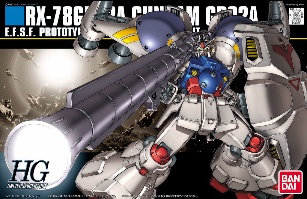 HG UC #66 Gundam GP-02A