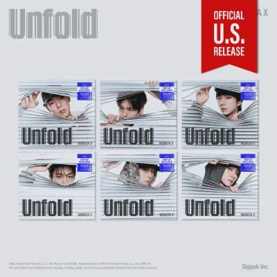 MONSTA X: 3rd English Album [Unfold] - Digipak Pop-up Exclusive