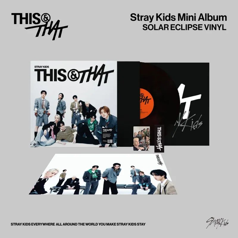 Stray Kids: Mini Album [THIS &amp; THAT] - Solar Eclipse Vinyl