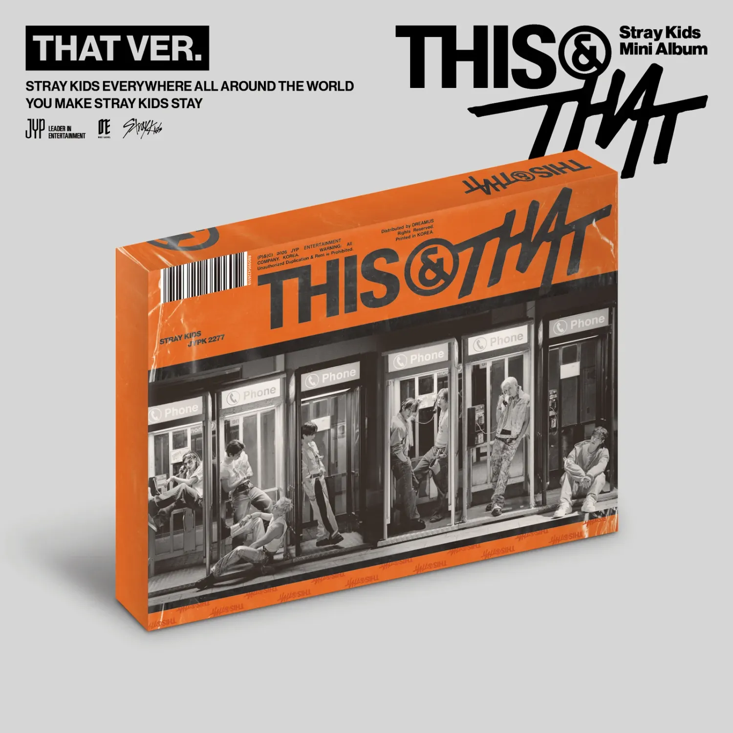 Stray Kids: Mini Album [THIS &amp; THAT] - That ver. (International ver.)