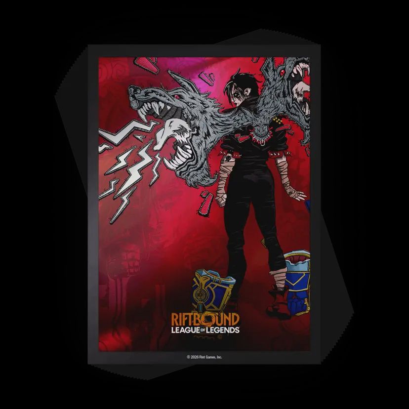 Riftbound Art Sleeves - Vi, Piltover Enforcer (100)