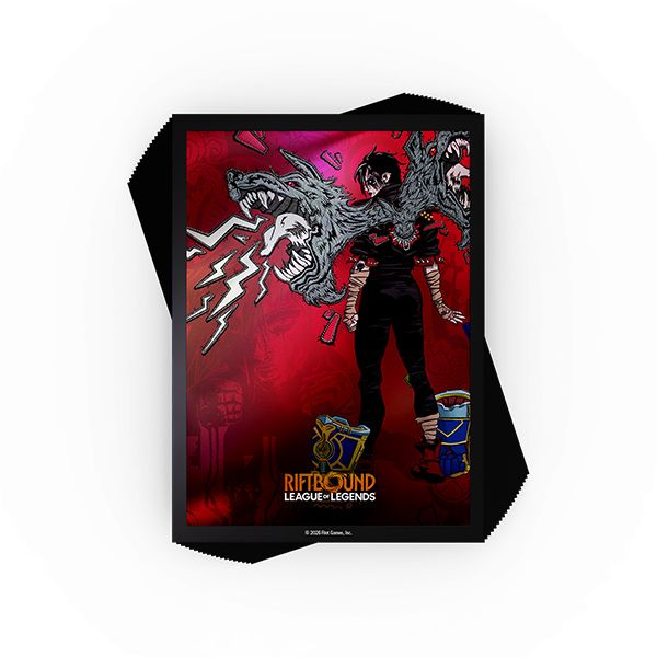 Riftbound Art Sleeves - Vi, Piltover Enforcer (100)