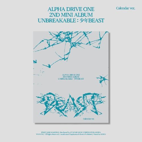 ALPHA DRIVE ONE (ALD1): 2nd Mini Album [UNBREAKABLE : 少年 BEAST] - Calendar ver.