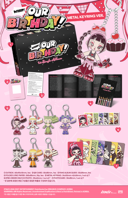OURBIRTHDAY: 1st Single [Our Birthday] - Metal Keyring ver.