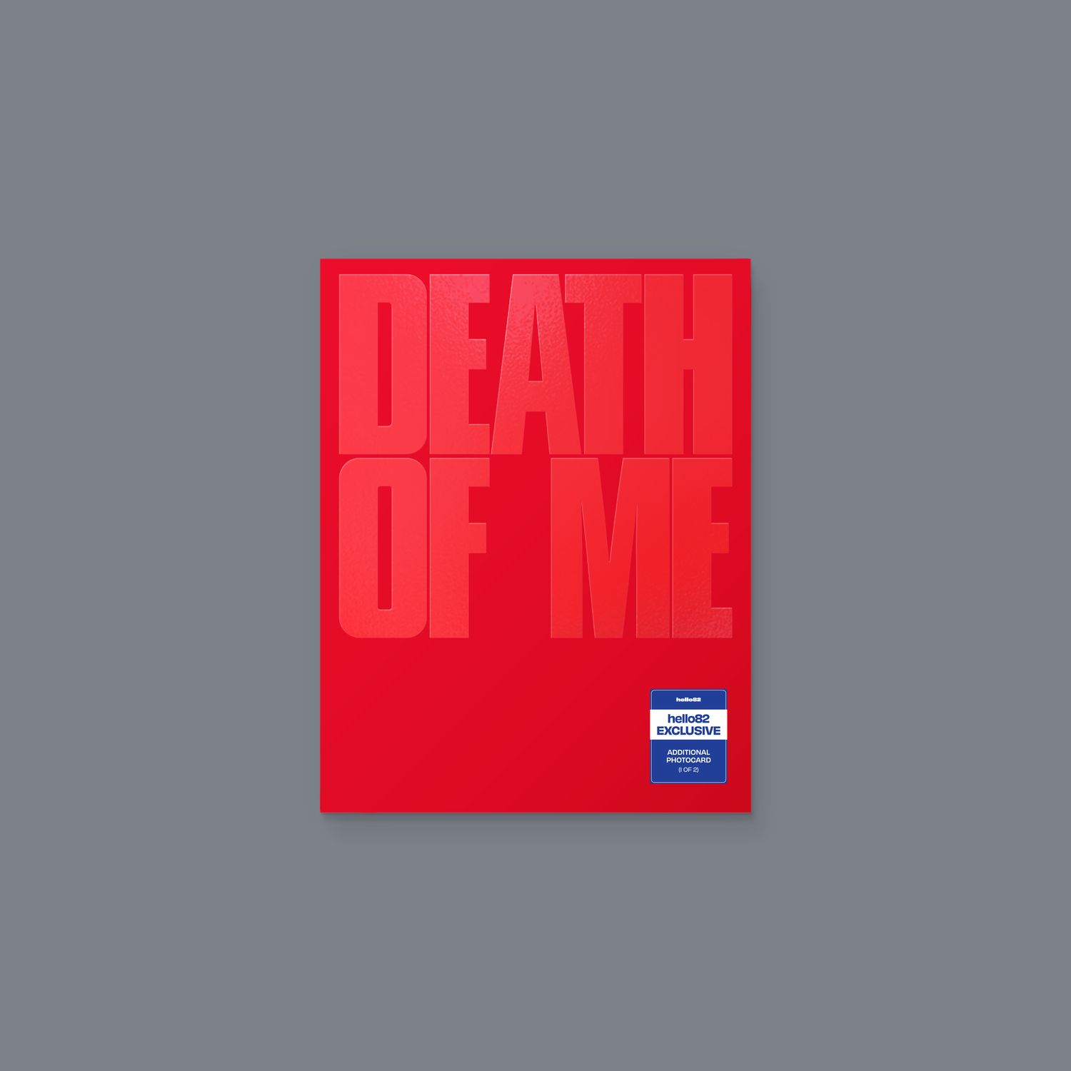 EVAN: 1st Mini Album [DEATH OF ME] - Explosion ver. (hello82 Exclusive)