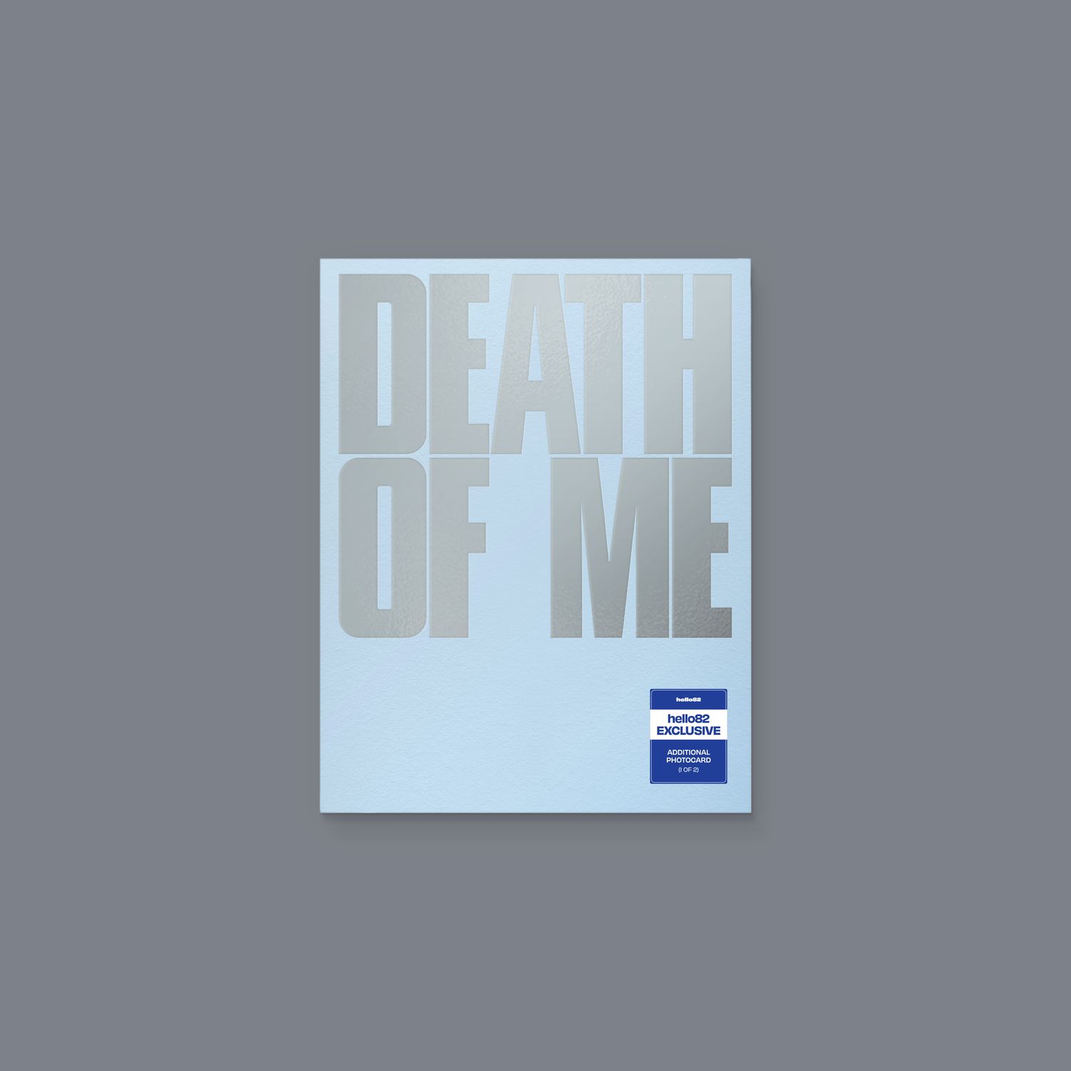EVAN: 1st Mini Album [DEATH OF ME] - Natural ver. (hello82 Exclusive)”