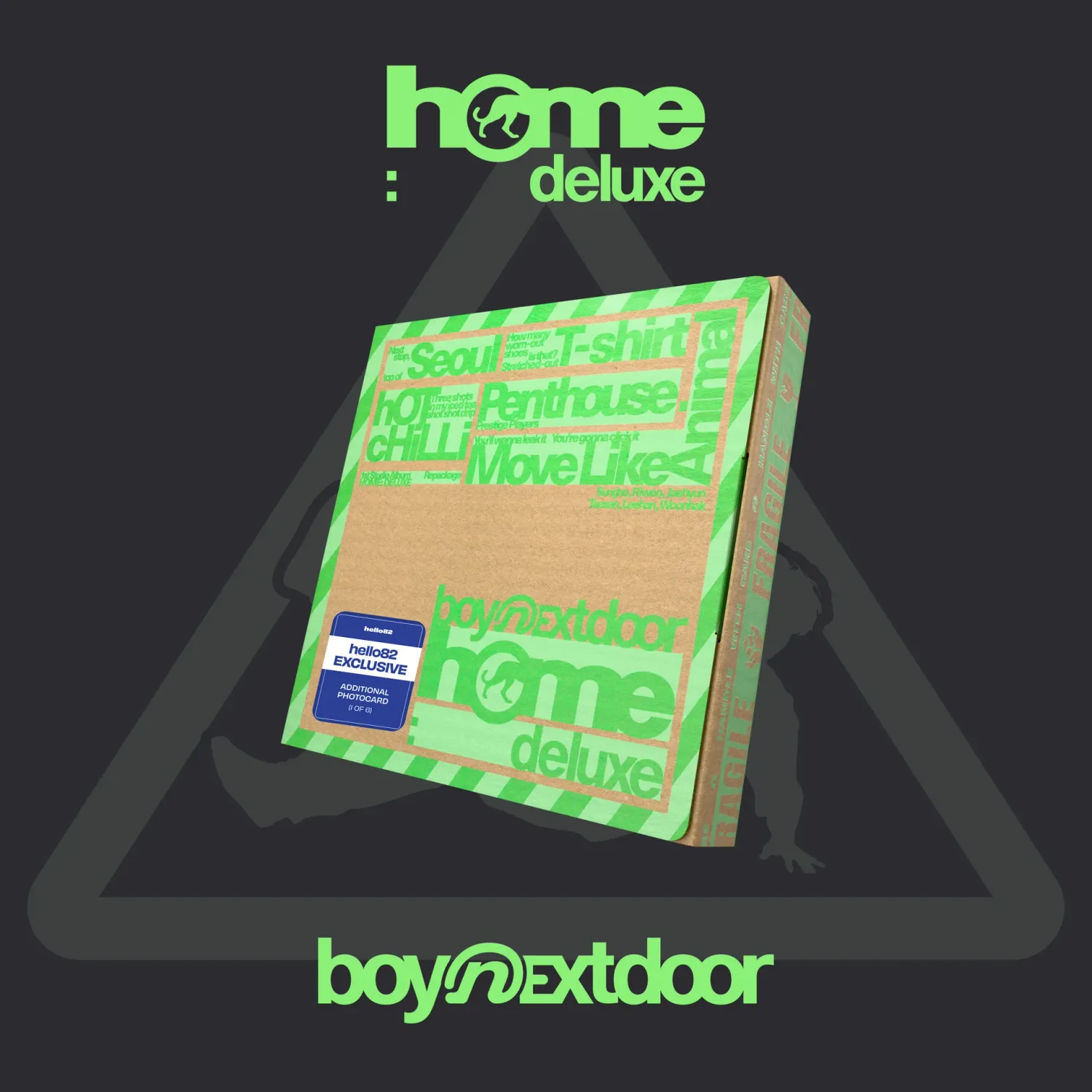 BOYNEXTDOOR: 1st Album Repackage [HOME: DELUXE] - hello82 Exclusive, Version: HAZE