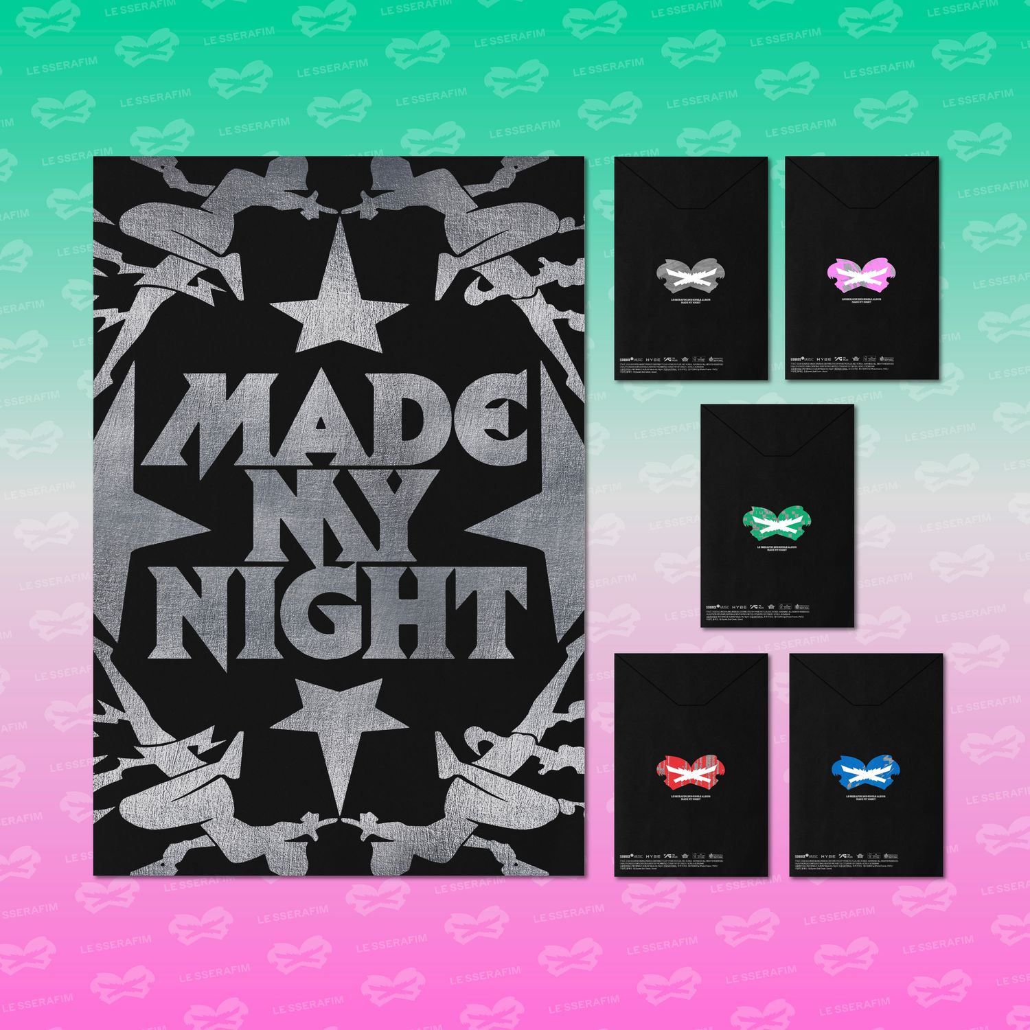 LE SSERAFIM: 2nd Single [Made My Night] - Compact ver.