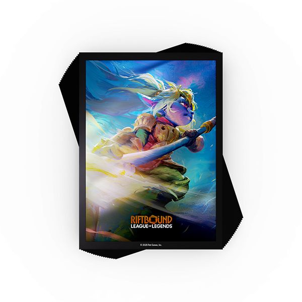 Riftbound Art Sleeves - Poppy, Keeper of the Hammer (100)